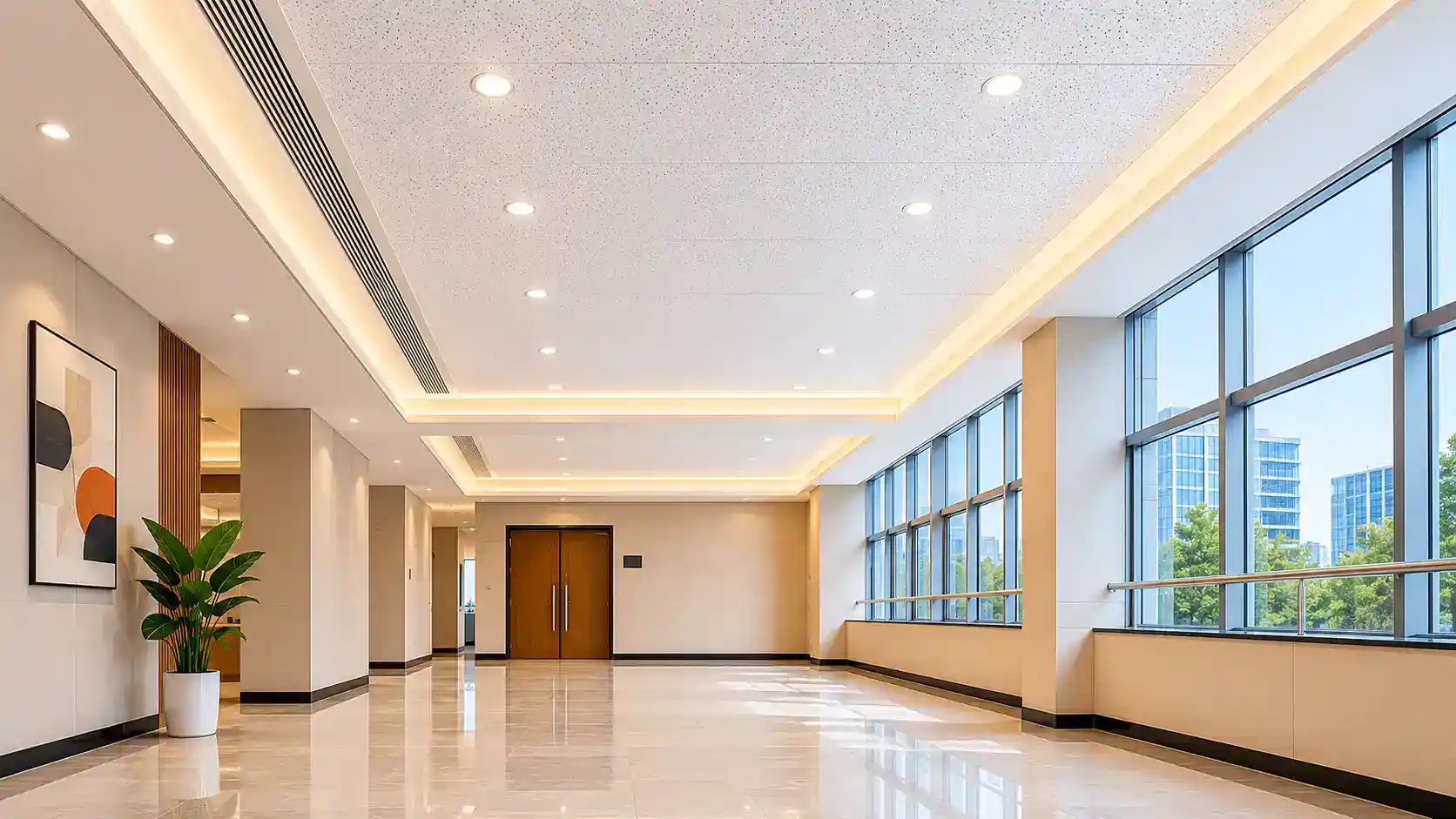Snowflake Mineral Fiber Ceiling Tile