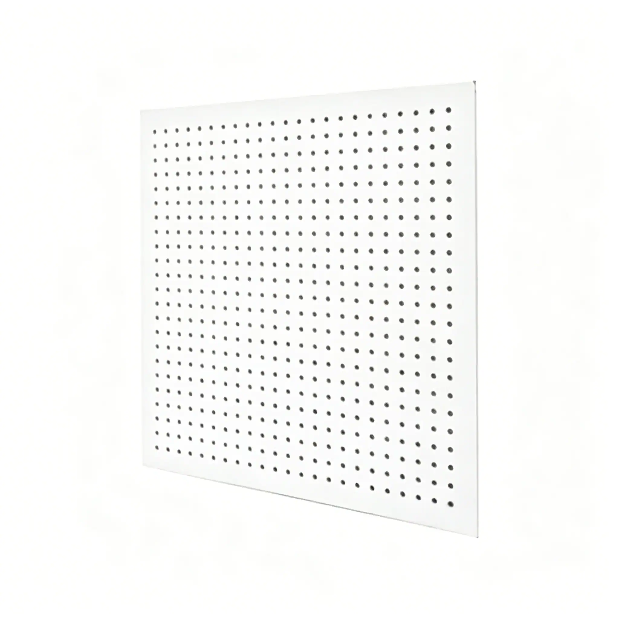 Perforated Calcium Silicate Ceiling Tile | Acoustic Suspended Ceiling Panel for Commercial Buildings