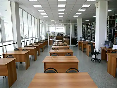 Belgrade Library Reading Hall                                  6,200㎡ Of Acoustic Mineral Fiber CeilingTiles