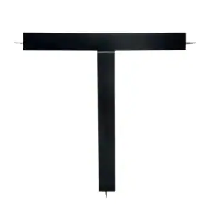 Black Flat Aluminum Ceiling T Grid | Modern Architectural Ceiling Grid System
